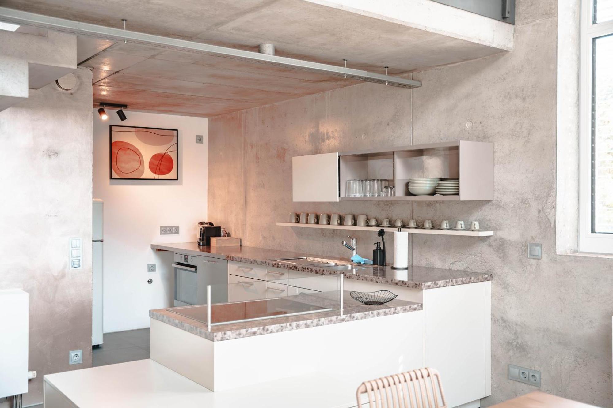 Apartament Sunset Club - Loft - 155 M2 Sichtbeton - Zentral Memmingen Zewnętrze zdjęcie
