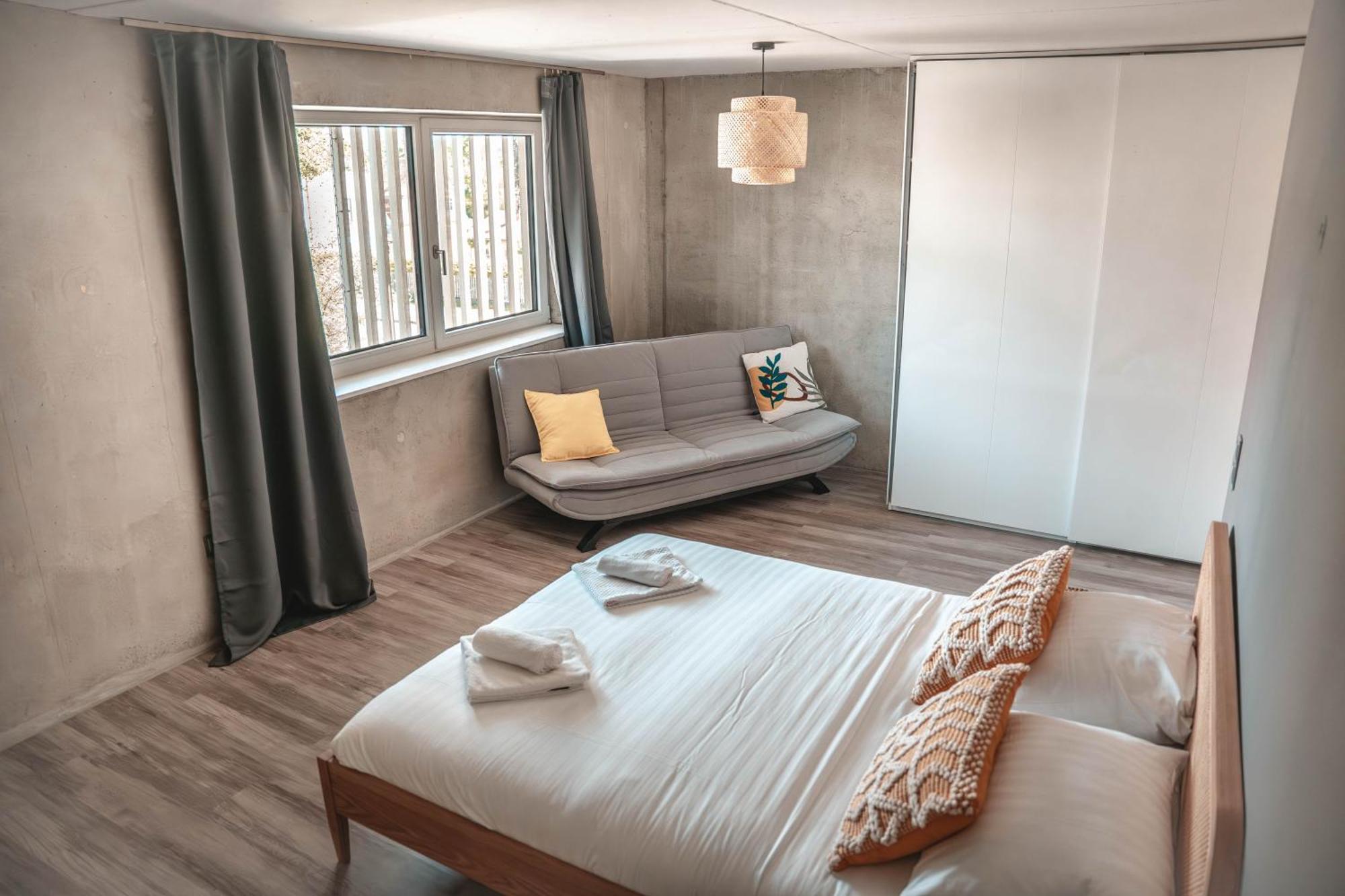 Apartament Sunset Club - Loft - 155 M2 Sichtbeton - Zentral Memmingen Zewnętrze zdjęcie